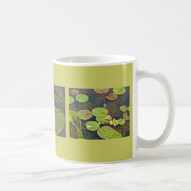Springtime Lily Pads Mug (Right)