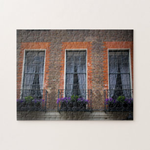 Springtime London Lavender Window Boxes Puzzle