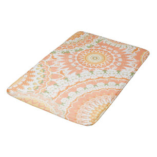 Springtime Mandalas Bath Mat