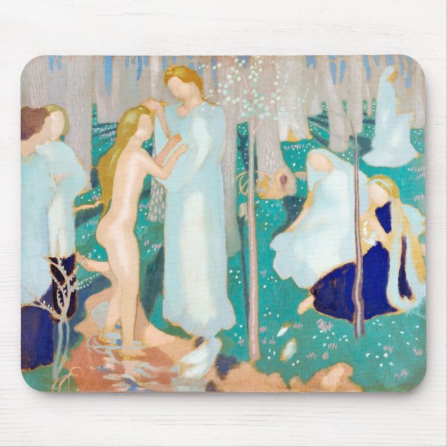 Springtime, Maurice Denis Mouse Pad (Front)
