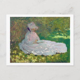 Springtime, Monet Postcard
