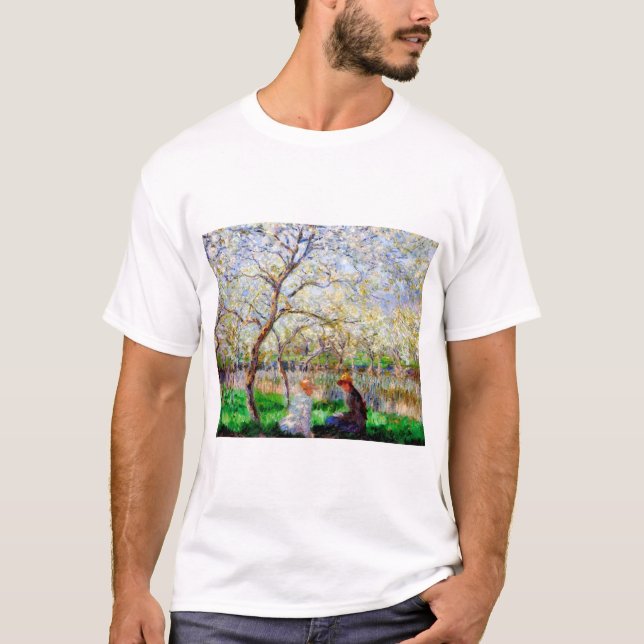 Springtime, Monet T-Shirt (Front)