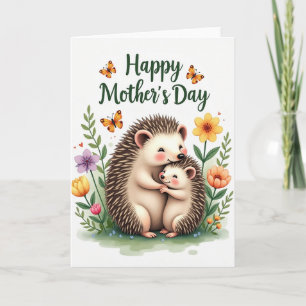 Springtime Mothers Day Embrace Card