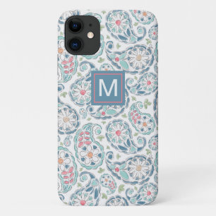 Springtime Paisley Pattern iPhone 11 Case