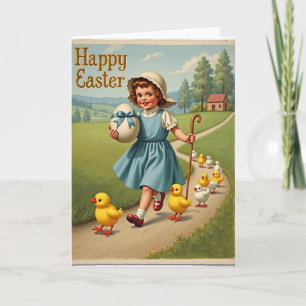 Springtime Path Easter Card