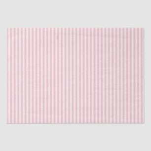 Springtime Pink Stripes Tissue Paper