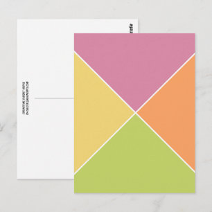 Springtime Sherbet Argyle Postcard