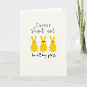 Springtime Shout Out Card