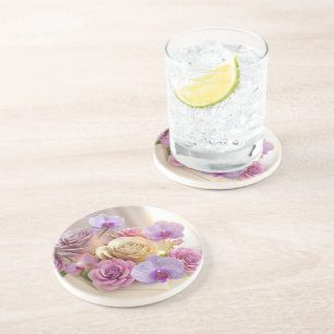 Springtime Splendour 3D Greeting Card with Dew-Kis Coaster