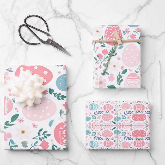 Springtime Symphony Wrapping Paper Sheet (Front)