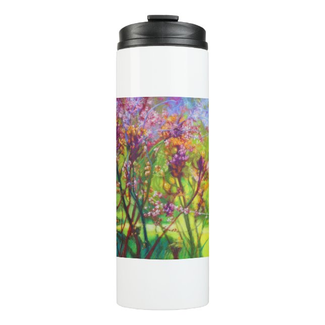 Springtime Trees Thermal Tumbler (Front)