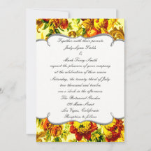Springtime Wedding Invitation