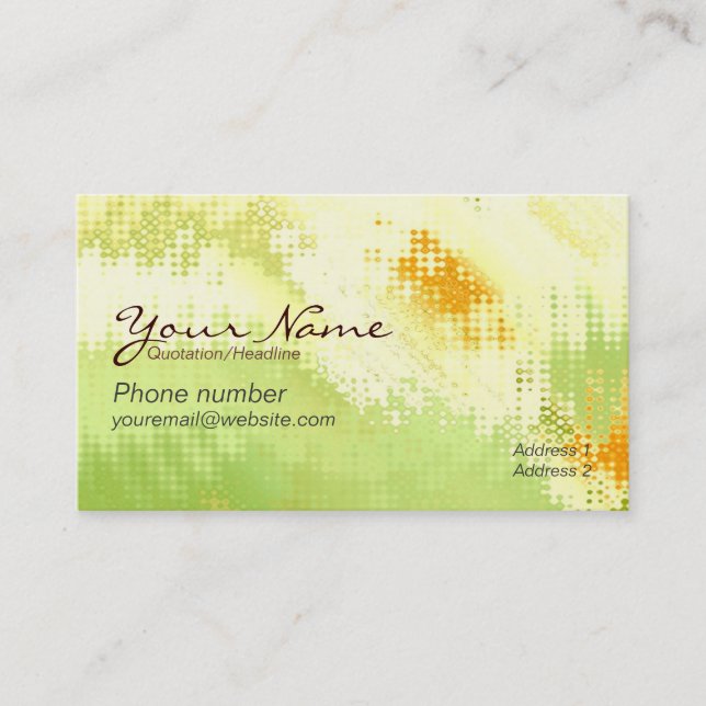 SpringTrip Business Card (Front)