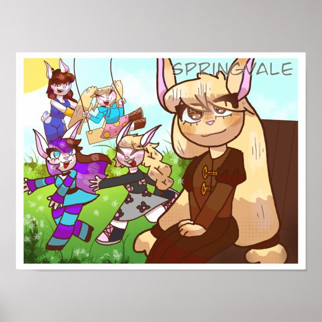 Springvale Rabbits Poster  (Front)