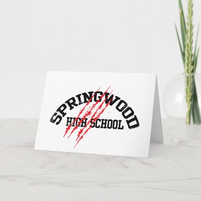 Springwood High School Card (Front)