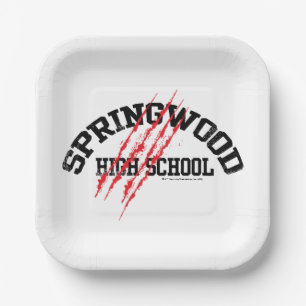 Springwood High School Paper Plate