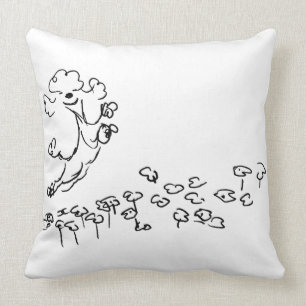 Springy Poodle Cushion