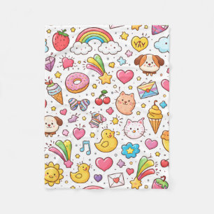 Sprinkle a Little Cute into Your Day! Fleece Blanket