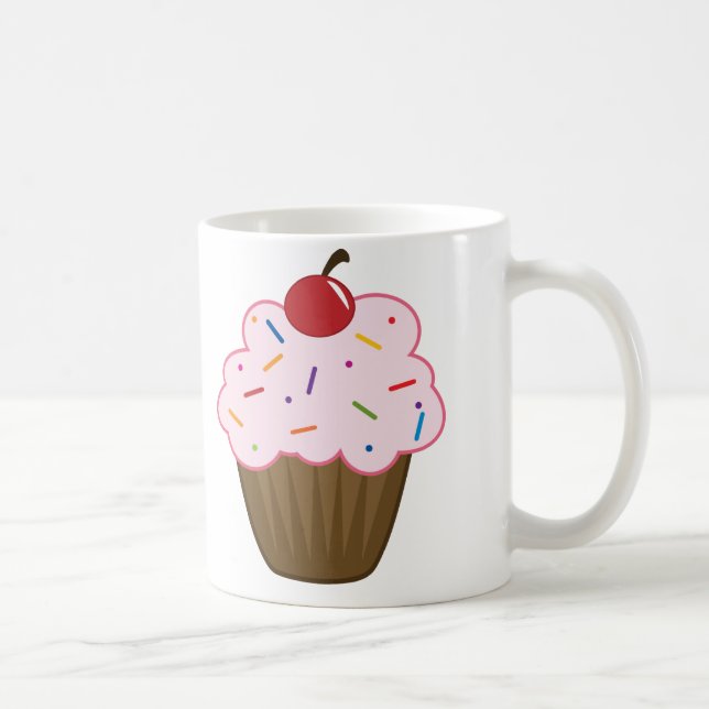 Sprinkle Cupcake Coffee Mug (Right)