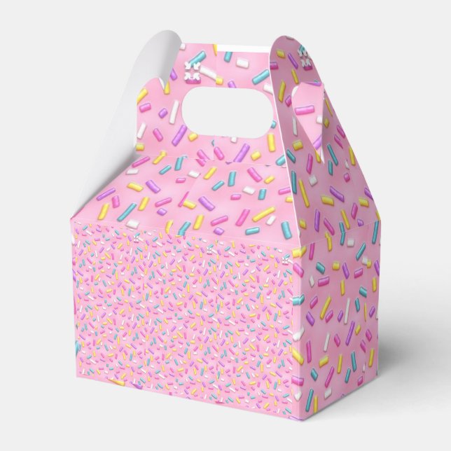 SPRINKLE FAVOR BOX (Front Side)