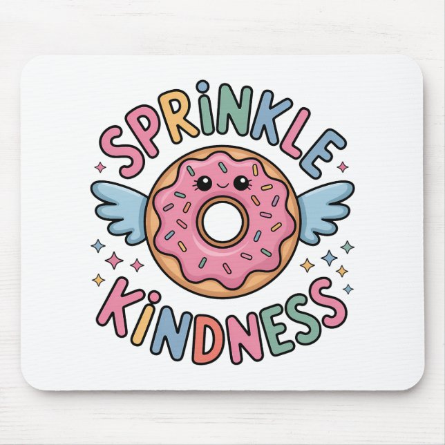 Sprinkle Kindness | Doughnut Mouse Pad (Front)