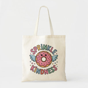 Sprinkle Kindness Doughnut Tote Bag