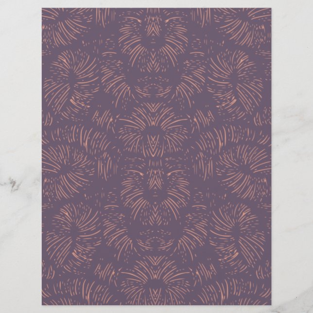 Sprinkle Pattern Scrapbook Paper, (Front)