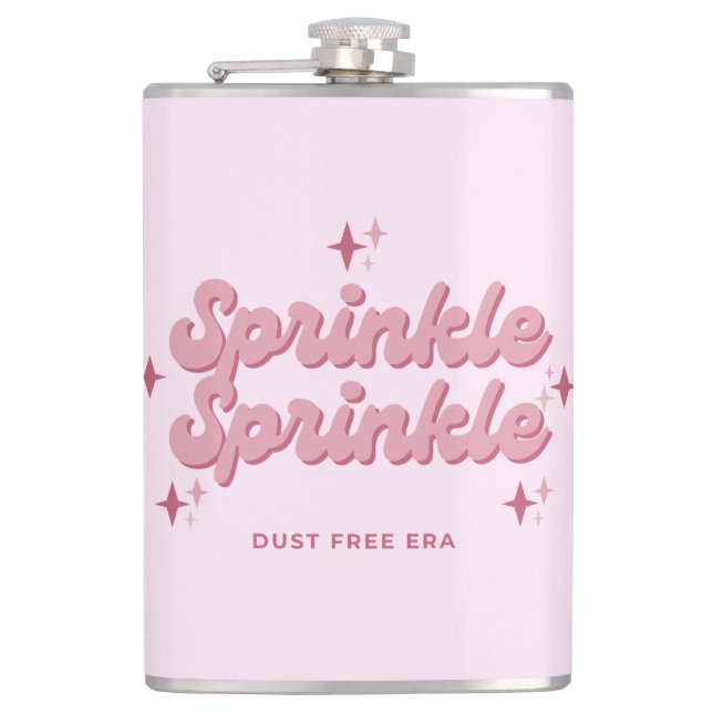 Sprinkle Sprinkle Flask (Front)