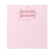 Sprinkle sprinkle Notepad