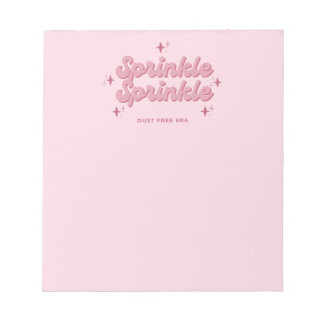 Sprinkle sprinkle Notepad