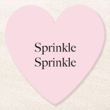 Sprinkle Sprinkle Paper Coaster