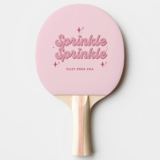 Sprinkle Sprinkle Ping Pong Paddle