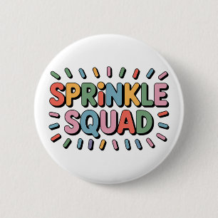 Sprinkle Squad Baby Sprinkle 6 Cm Round Badge