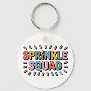 Sprinkle Squad Baby Sprinkle Key Ring