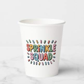 Sprinkle Squad | Baby Sprinkle Paper Cups
