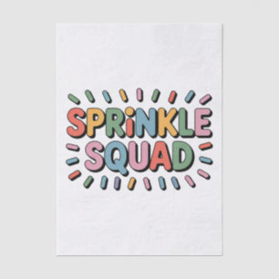 Sprinkle Squad Baby Sprinkle Tissue Paper