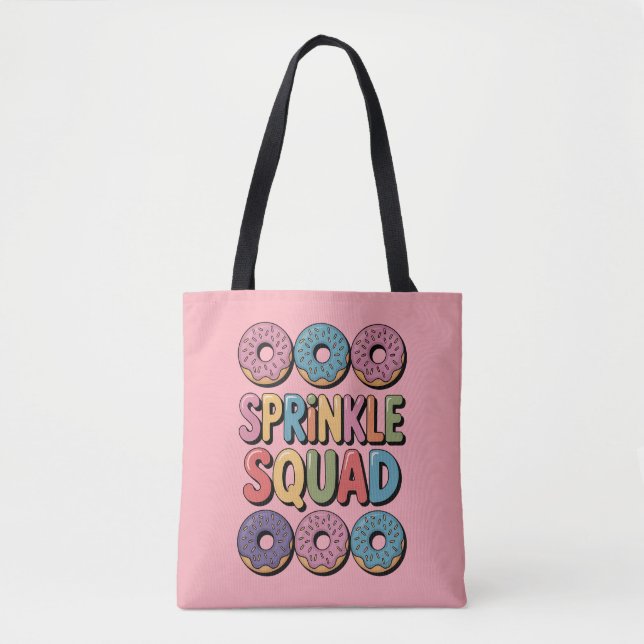 Sprinkle Squad | Baby Sprinkle Tote Bag (Front)