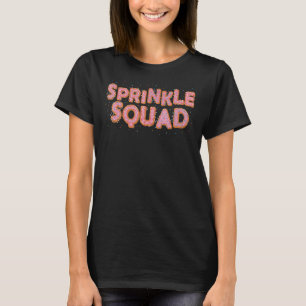 Sprinkle Squad   Doughnut  Matching Birthday Party T-Shirt