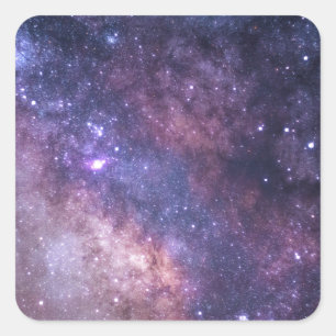 sprinkle the stars square sticker
