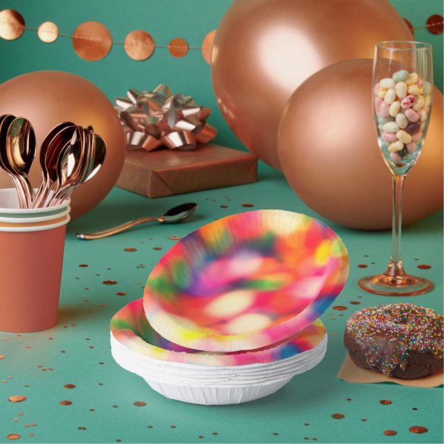 Sprinkled  paper plate (Multi)