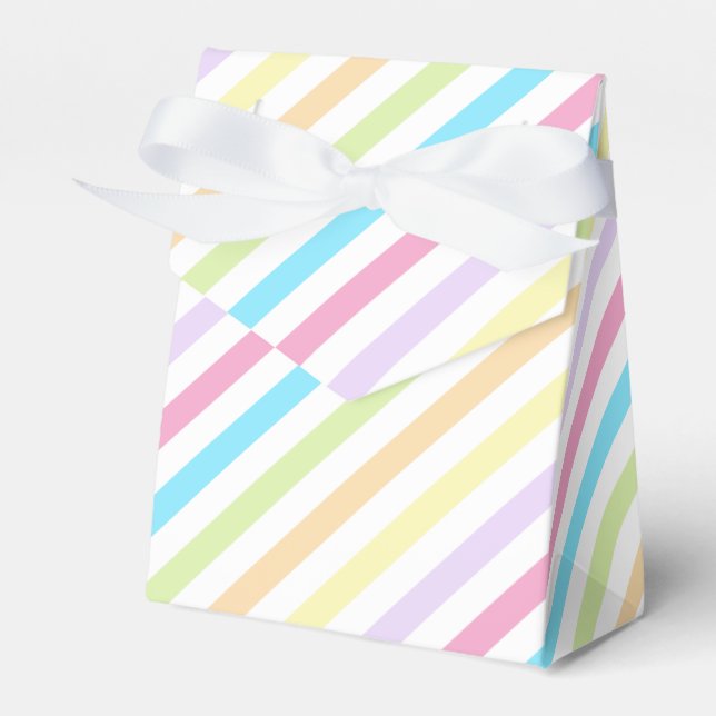 Sprinkled With Love Baby Sprinkle Tent Favour Box (Front Side)