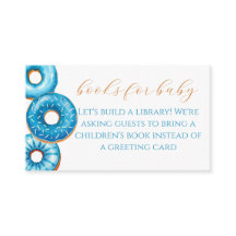 Sprinkled with Love Doughnut Baby Shower Book Driv