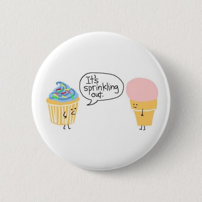 Sprinkles 6 Cm Round Badge (Front)