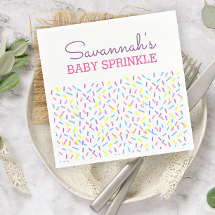 Sprinkles Baby Sprinkle Baby Shower Napkin