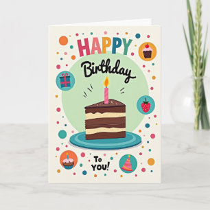 Sprinkles Birthday Card