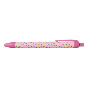 Sprinkles Black Ink Pen