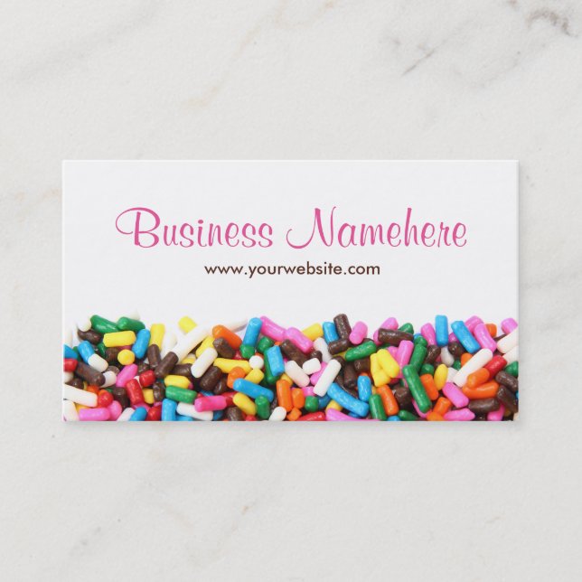 Sprinkles Business Cards (Front)