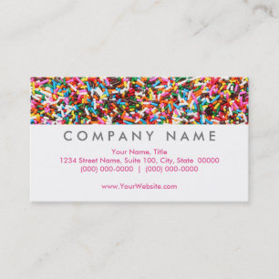 Sprinkles Business Cards