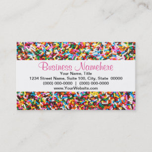 Sprinkles Business Cards
