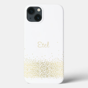 sprinkles confetti with name iPhone 13 case